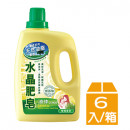 南僑水晶肥皂馨香洗衣用液體2.4kgX6入-檸檬香茅