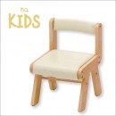 na-KIDS 兒童軟座靠背椅-象牙白色